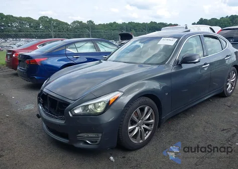 2015 Infiniti Q70 3.7 z USA, uszkodzony, nr VIN JN1BY1AP0FM541332